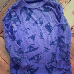 Old Navy Snowboarder Long-Sleeve Tshirt
